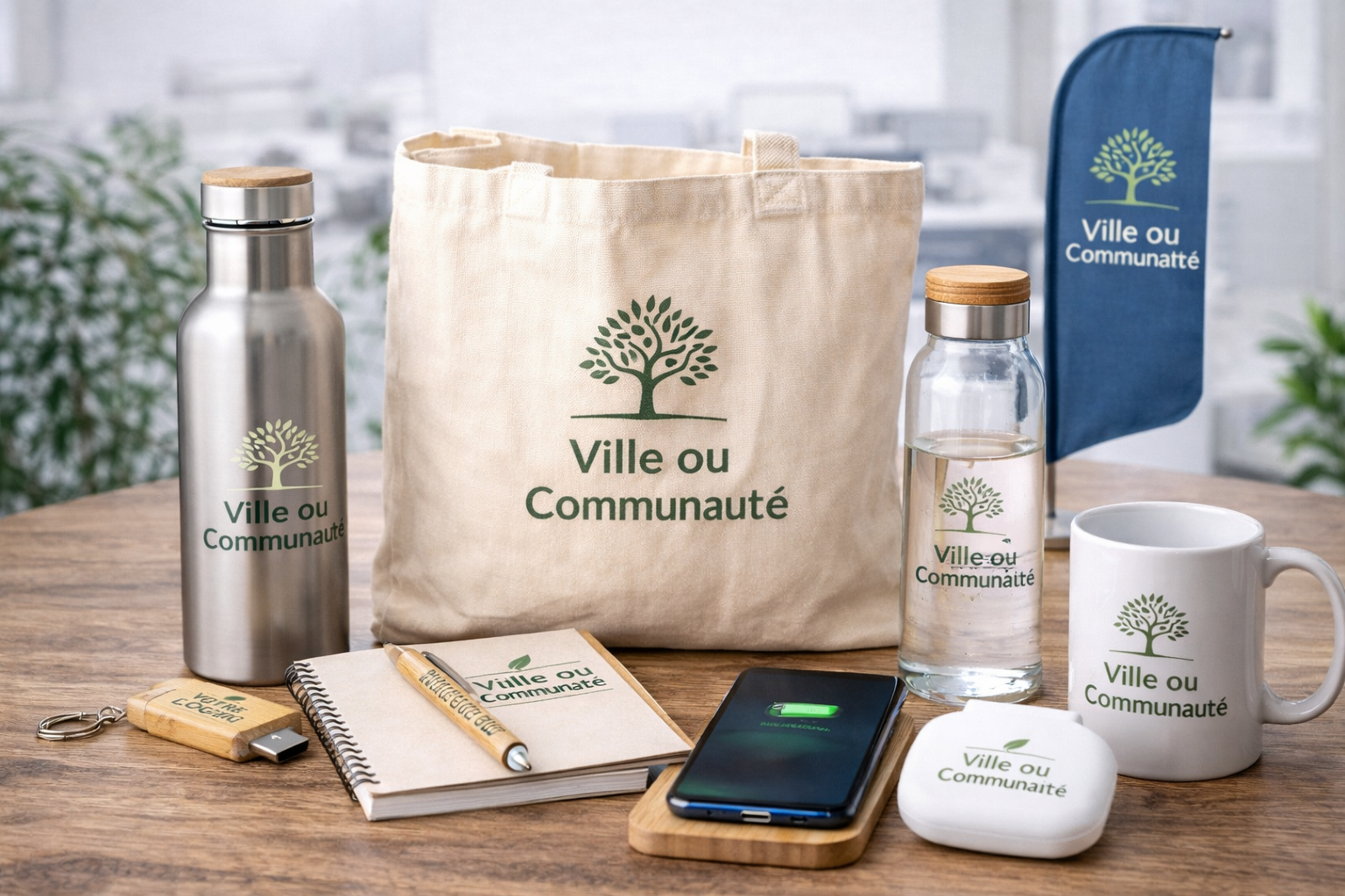Goodies écologiques personnalisés